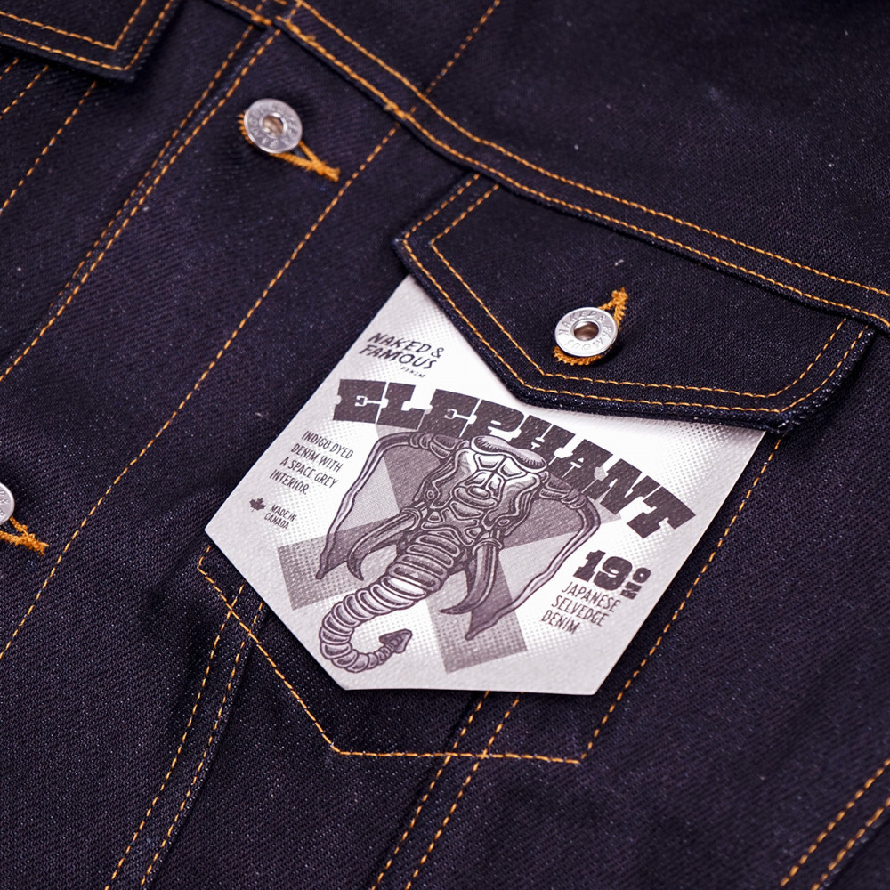 Джинсовка Naked and Famous Denim Jacket 