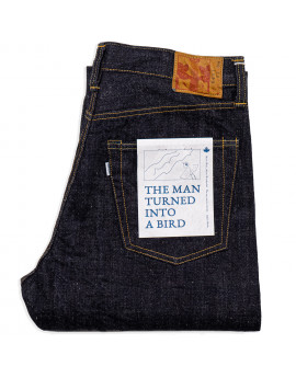 Джинсы Omoto Denim 0411 Straight Fit 15.5 Oz Slub Nep Indigo Selvedge One Wash