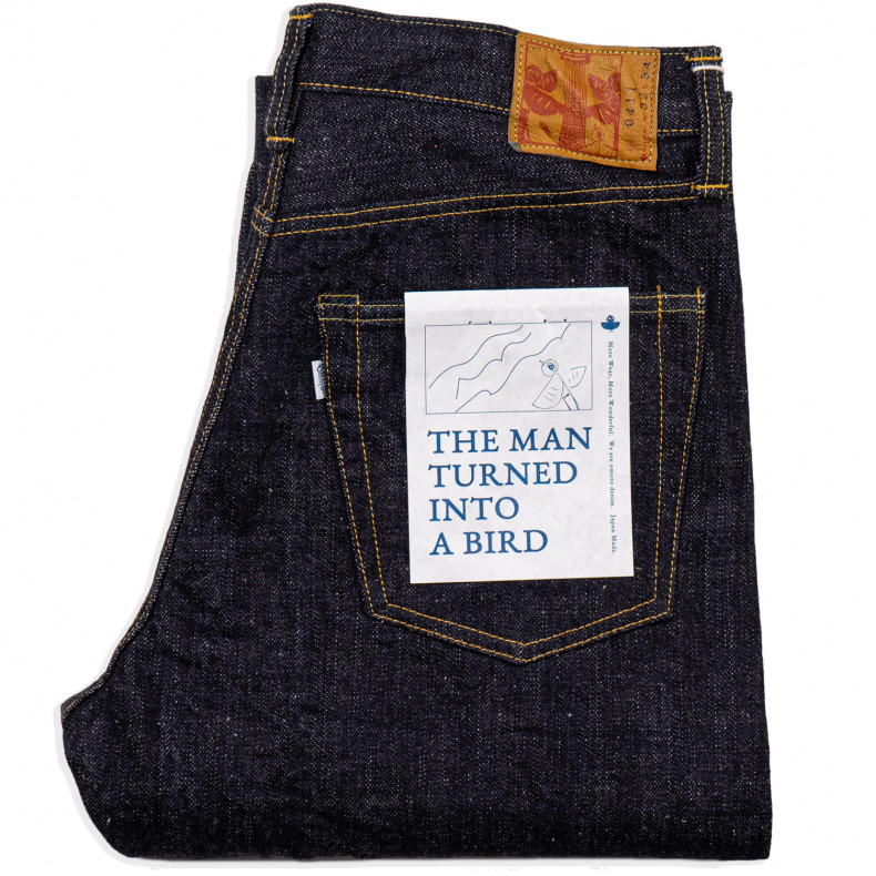 Джинсы Omoto Denim 0411 Straight Fit 15.5 Oz Slub Nep Indigo Selvedge One Wash