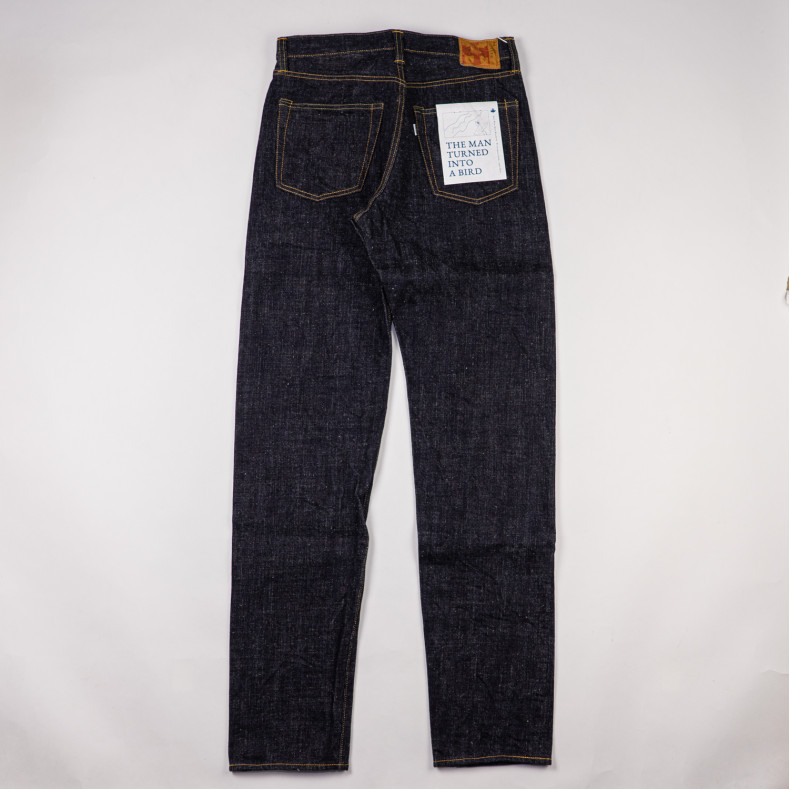 Джинсы Omoto Denim 0411 Straight Fit 15.5 Oz Slub Nep Indigo Selvedge One Wash