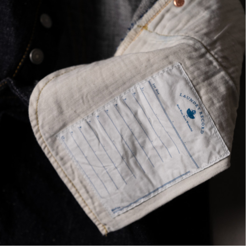 Джинсы Omoto Denim 0811 Loose Fit 15.5 Oz Slub Nep Indigo Selvedge One Wash