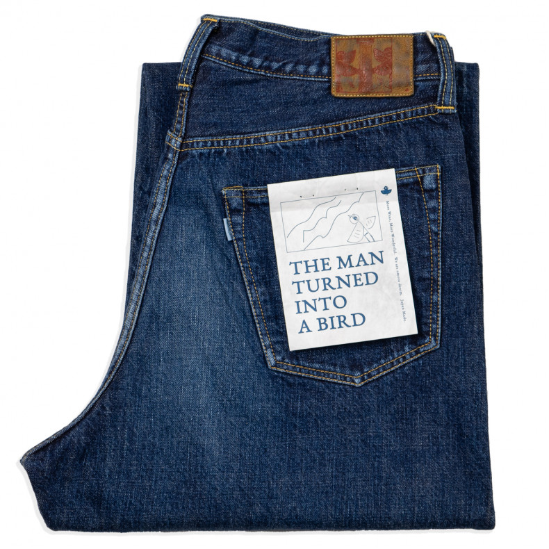 Джинсы Omoto Denim 0815 Loose Fit 13.5 Oz  Selvedge 2 Years Washed L32