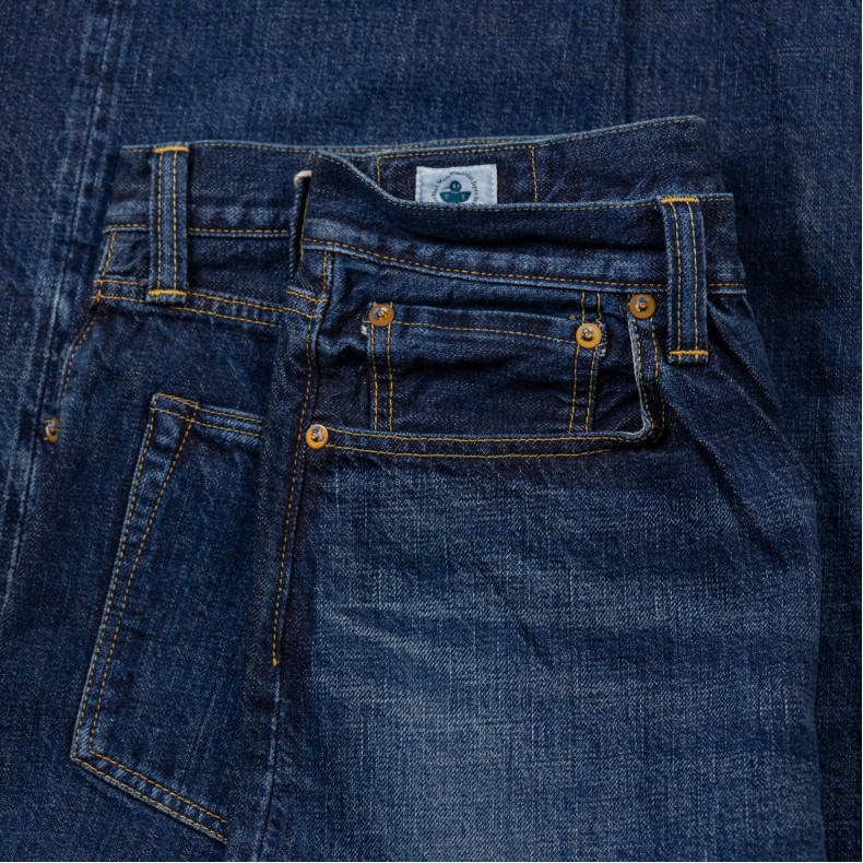 Джинсы Omoto Denim 0815 Loose Fit 13.5 Oz  Selvedge 2 Years Washed L32