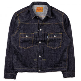 Джинсовка Omoto Denim 3211 Type-2 Jacket  15.5 Oz Slub Nep Indigo Selvedge One Wash