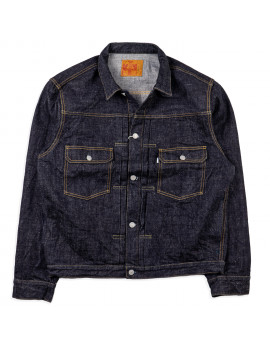 Джинсовка Omoto Denim 3211 Type-2 Jacket  15.5 Oz Slub Nep Indigo Selvedge One Wash