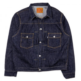Джинсовка Omoto Denim 3215 Type-2 Jacket 13.5 Oz Indigo Selvedge One Wash