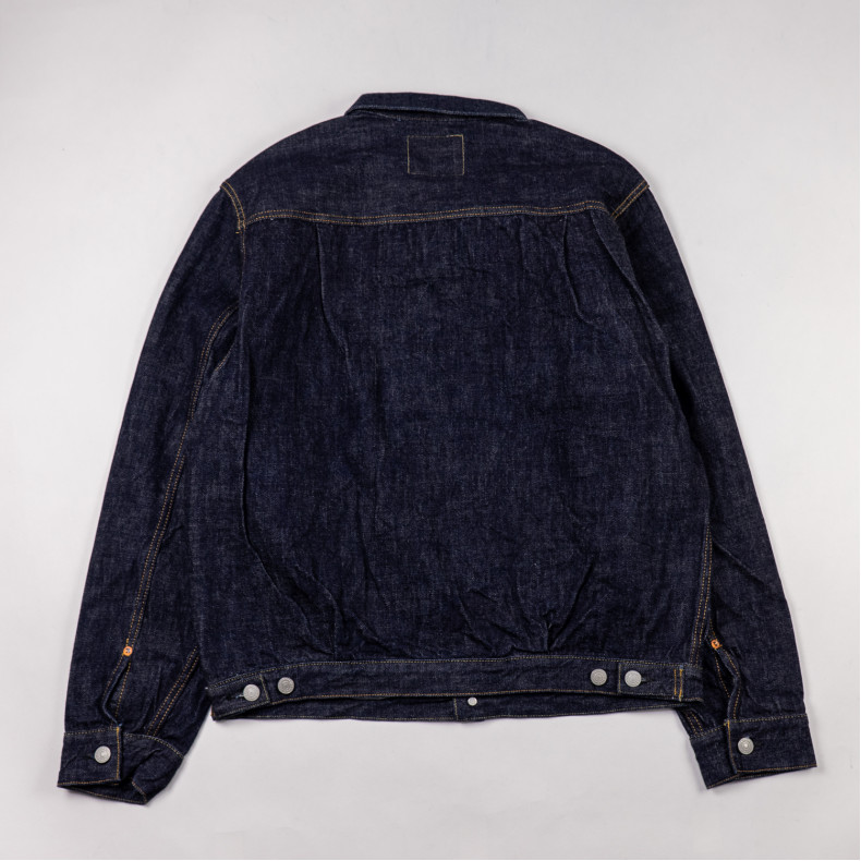 Джинсовка Omoto Denim 3215 Type-2 Jacket 13.5 Oz Indigo Selvedge One Wash