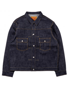 Джинсовка Omoto Denim 3216 Type-2 Jacket 15.5 Oz Indigo Selvedge Raw