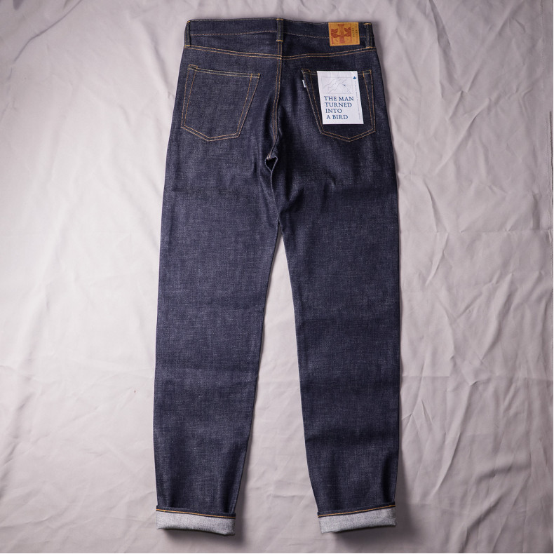 Джинсы Omoto Denim 0416S Straight Fit 15.5 Oz Indigo Selvedge Raw