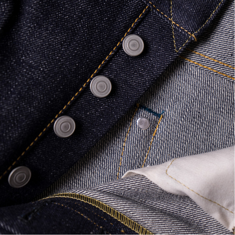 Джинсы Omoto Denim 0416S Straight Fit 15.5 Oz Indigo Selvedge Raw
