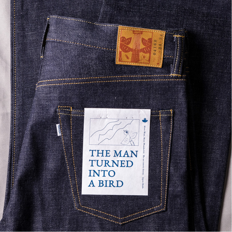 Джинсы Omoto Denim 0416S Straight Fit 15.5 Oz Indigo Selvedge Raw