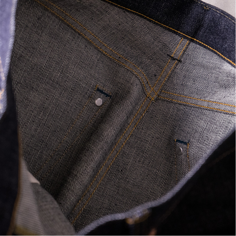 Джинсы Omoto Denim 0416S Straight Fit 15.5 Oz Indigo Selvedge Raw