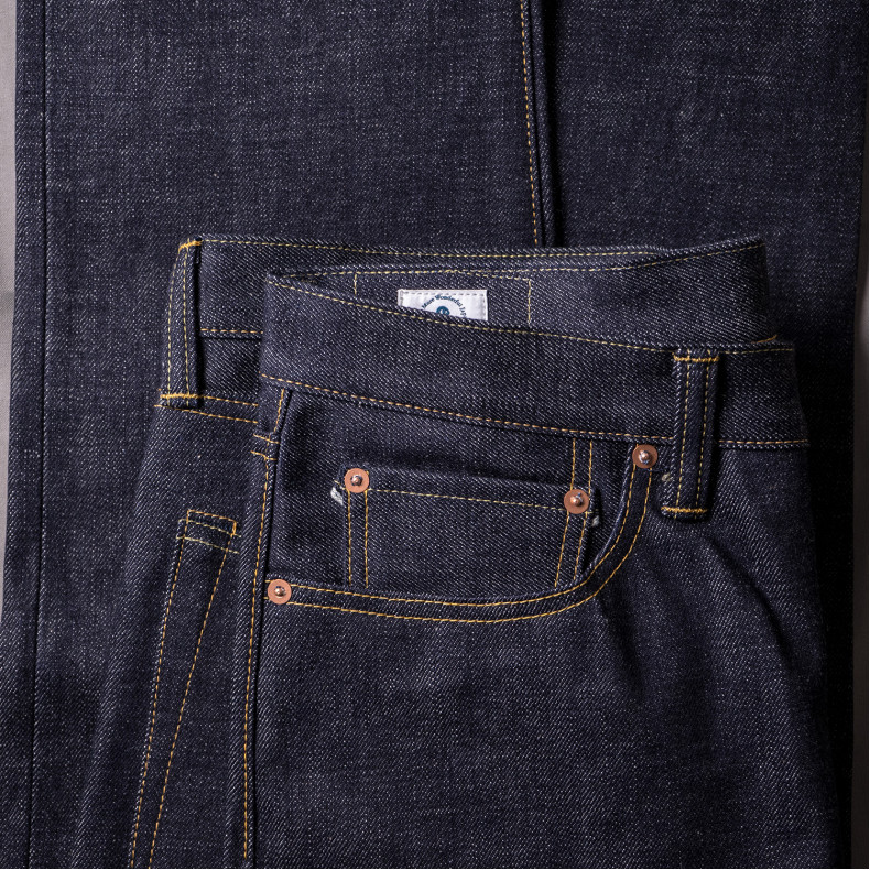 Джинсы Omoto Denim 0416S Straight Fit 15.5 Oz Indigo Selvedge Raw