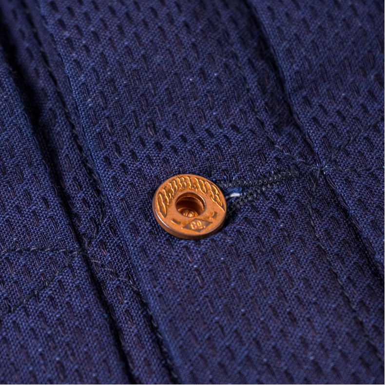 Куртка Oldblue Co. Work Jacket Type III - 17.5 Oz Indigo Sashiko Okayama