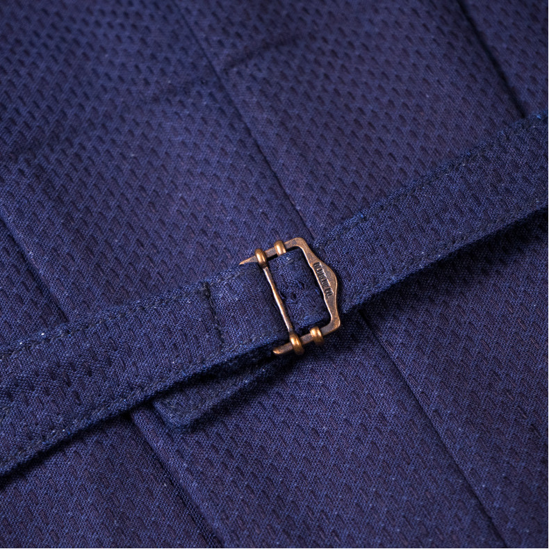 Куртка Oldblue Co. Work Jacket Type III - 17.5 Oz Indigo Sashiko Okayama