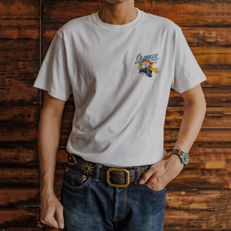 Футболка Oldblue Co. Tee - The Blue Tunnel White