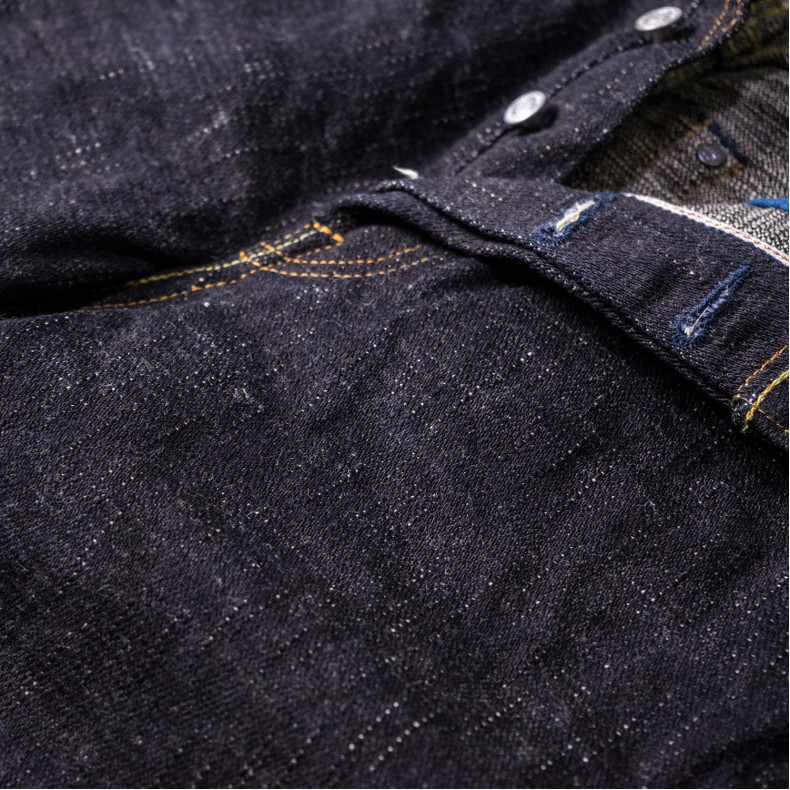 Джинсы WarpWeft Company Shide2 - Relax Tapered - 19 oz ID X Fox Beige Broken Twill Slub Selvedge