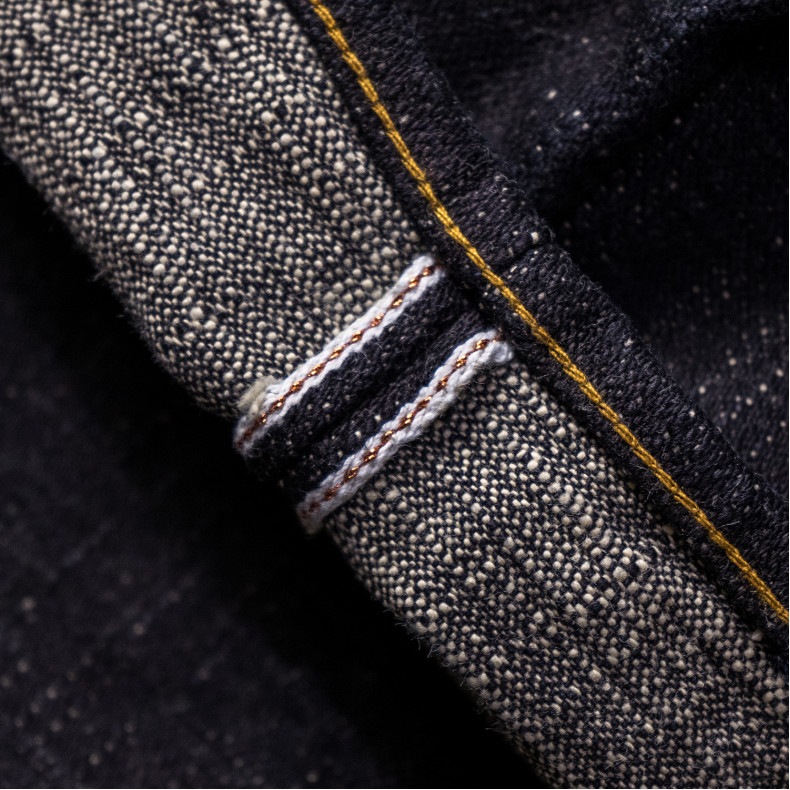 Джинсы WarpWeft Company Shide2 - Relax Tapered - 19 oz ID X Fox Beige Broken Twill Slub Selvedge