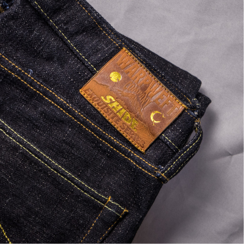 Джинсы WarpWeft Company Shide2 - Slim Tapered - 19 oz ID X Fox Beige Broken Twill Slub Selvedge