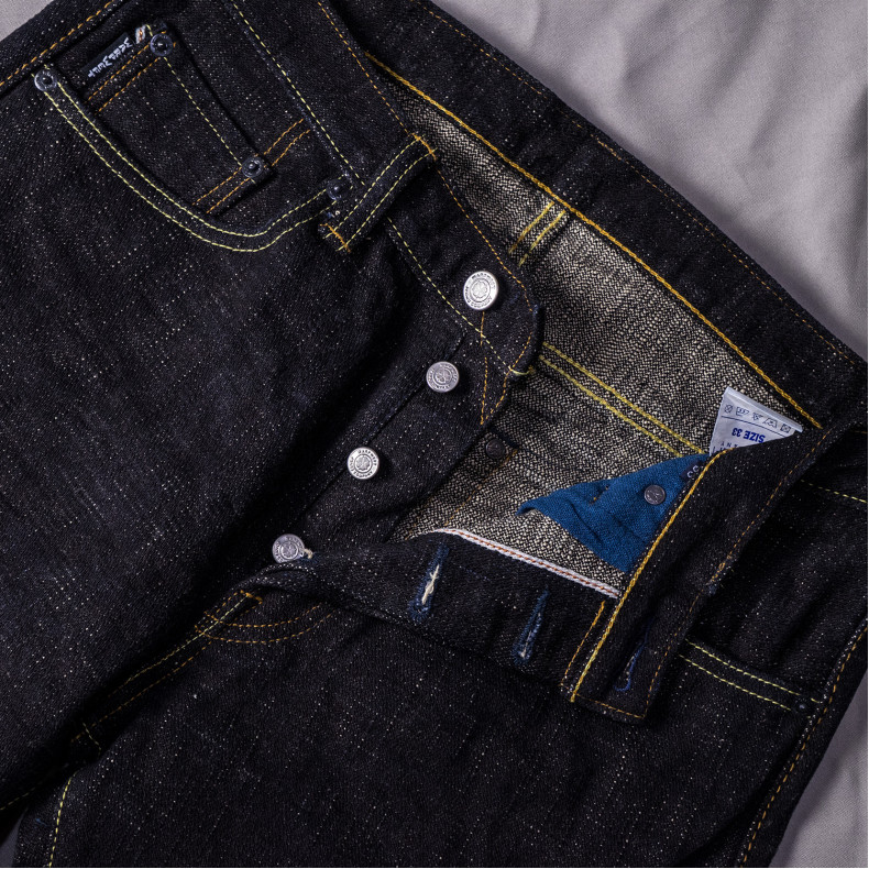 Джинсы WarpWeft Company Shide2 - Slim Tapered - 19 oz ID X Fox Beige Broken Twill Slub Selvedge