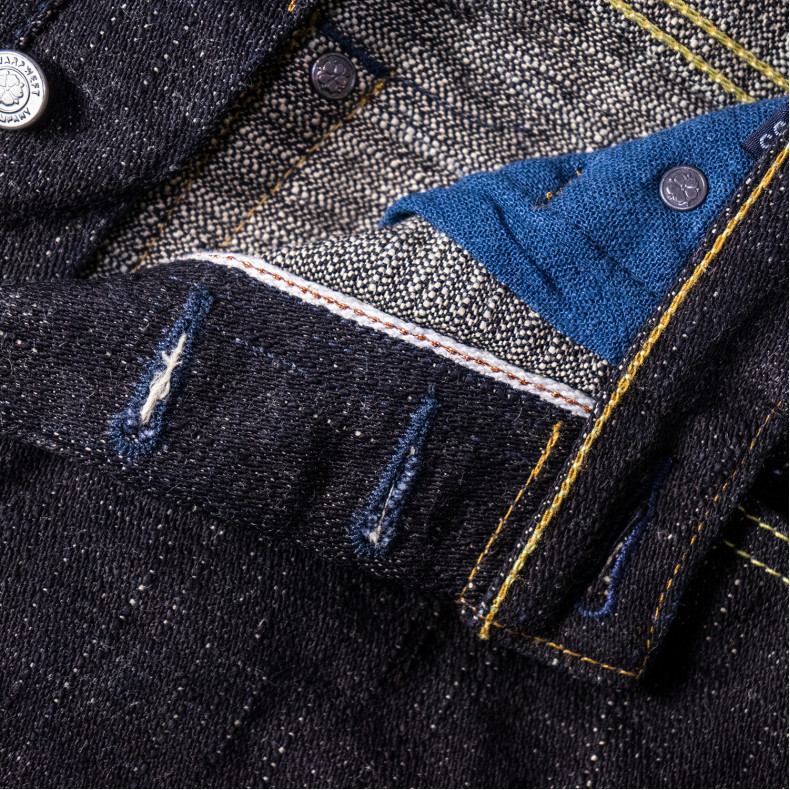 Джинсы WarpWeft Company Shide2 - Slim Tapered - 19 oz ID X Fox Beige Broken Twill Slub Selvedge