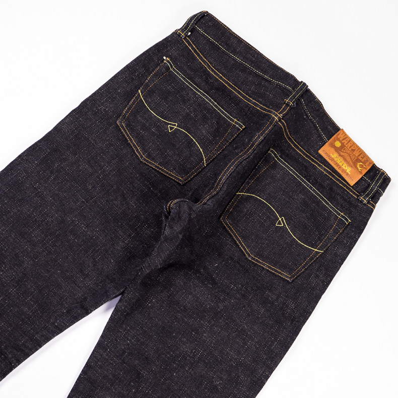 Джинсы WarpWeft Company Shide2 - Slim Tapered - 19 oz ID X Fox Beige Broken Twill Slub Selvedge