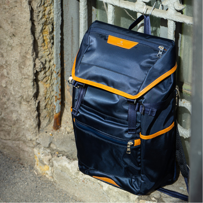 Рюкзак Master-Piece Progress Flap Backpack 02406-075-Navy