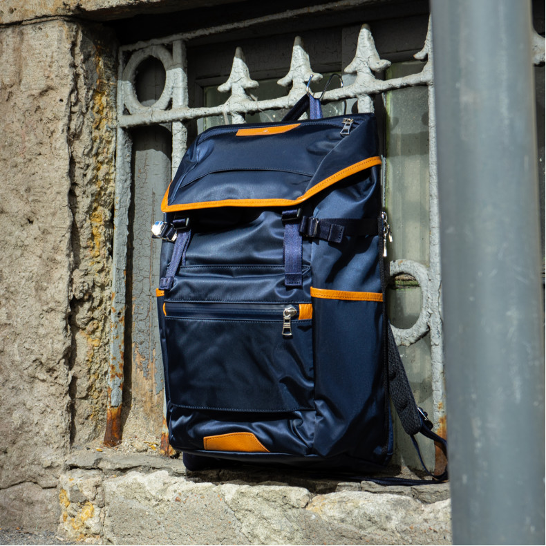 Рюкзак Master-Piece Progress Flap Backpack 02406-075-Navy