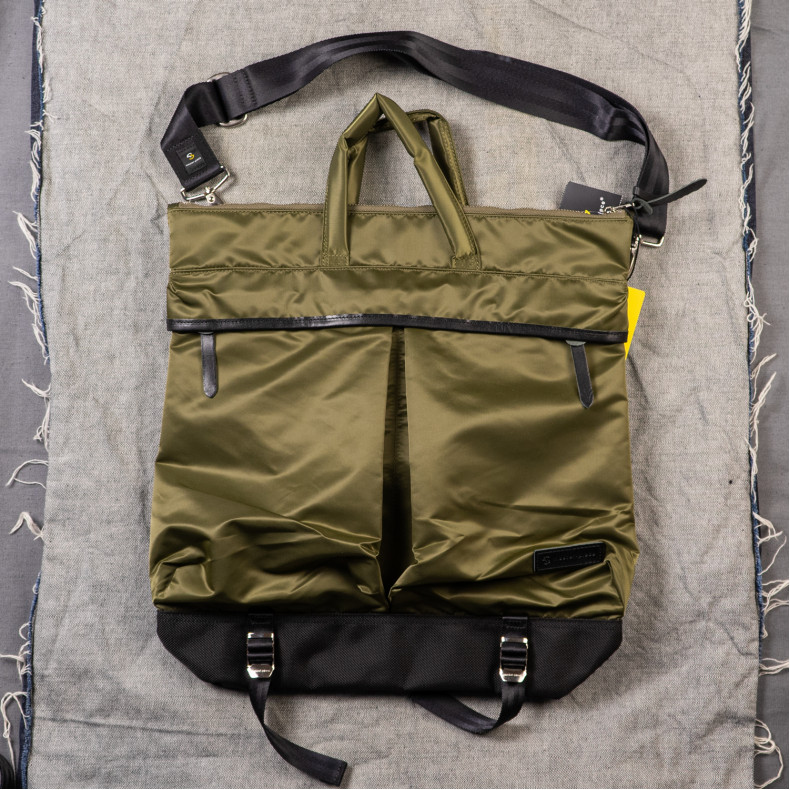 Cумка Master-Piece 02122-V2-065-Khaki Lightning Helmet Bag Large