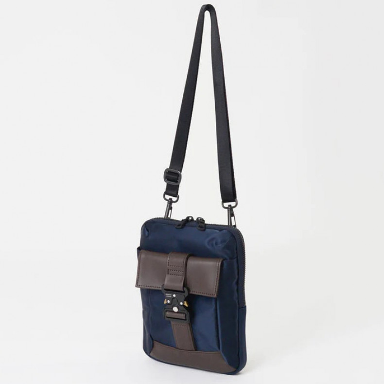Мини-сумка Master-Piece Confi Nylon ver. Shoulder bag No.02750-n-75 - Navy